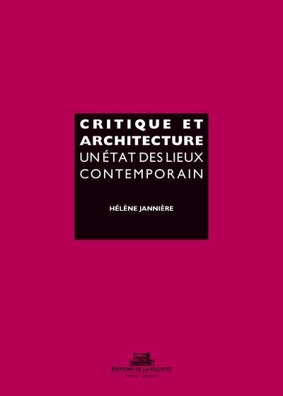 Critique et architecture